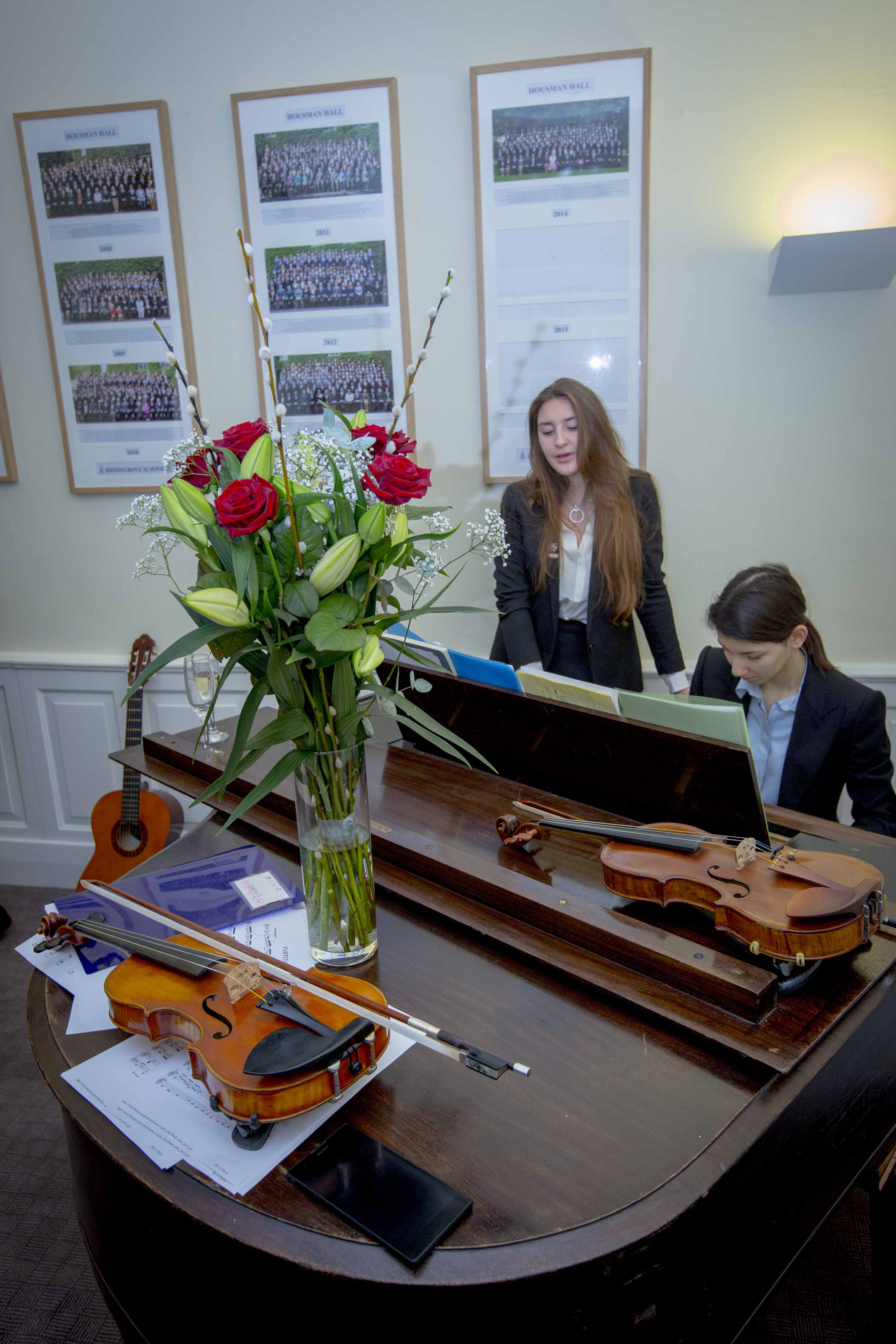 Julia Bereshchanskaya and Polina Balina - Housman Hall Official Re-Opening, 29th November 2014