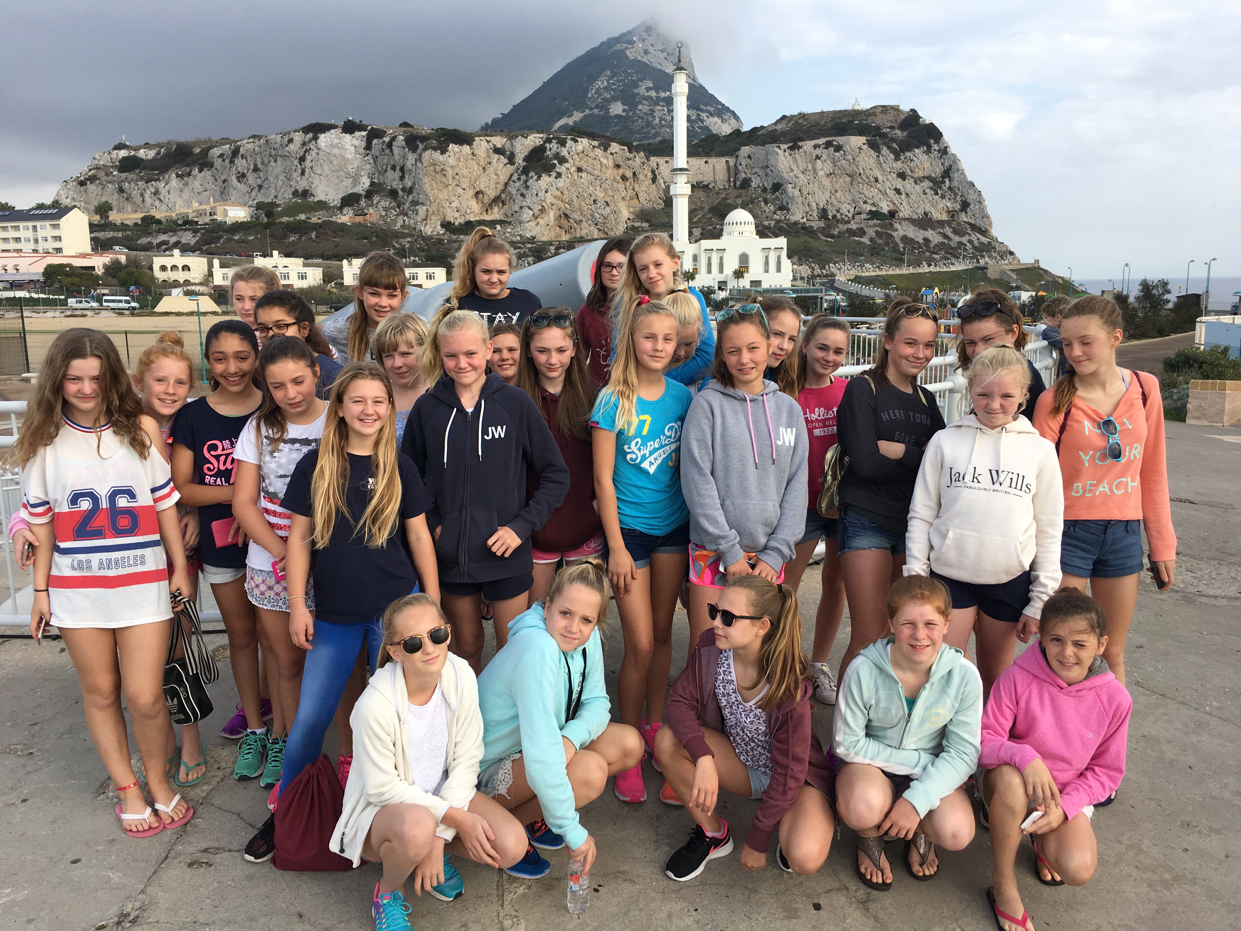 Prep Girls' Netball & Hockey Tour to Gibraltar, November 2016
