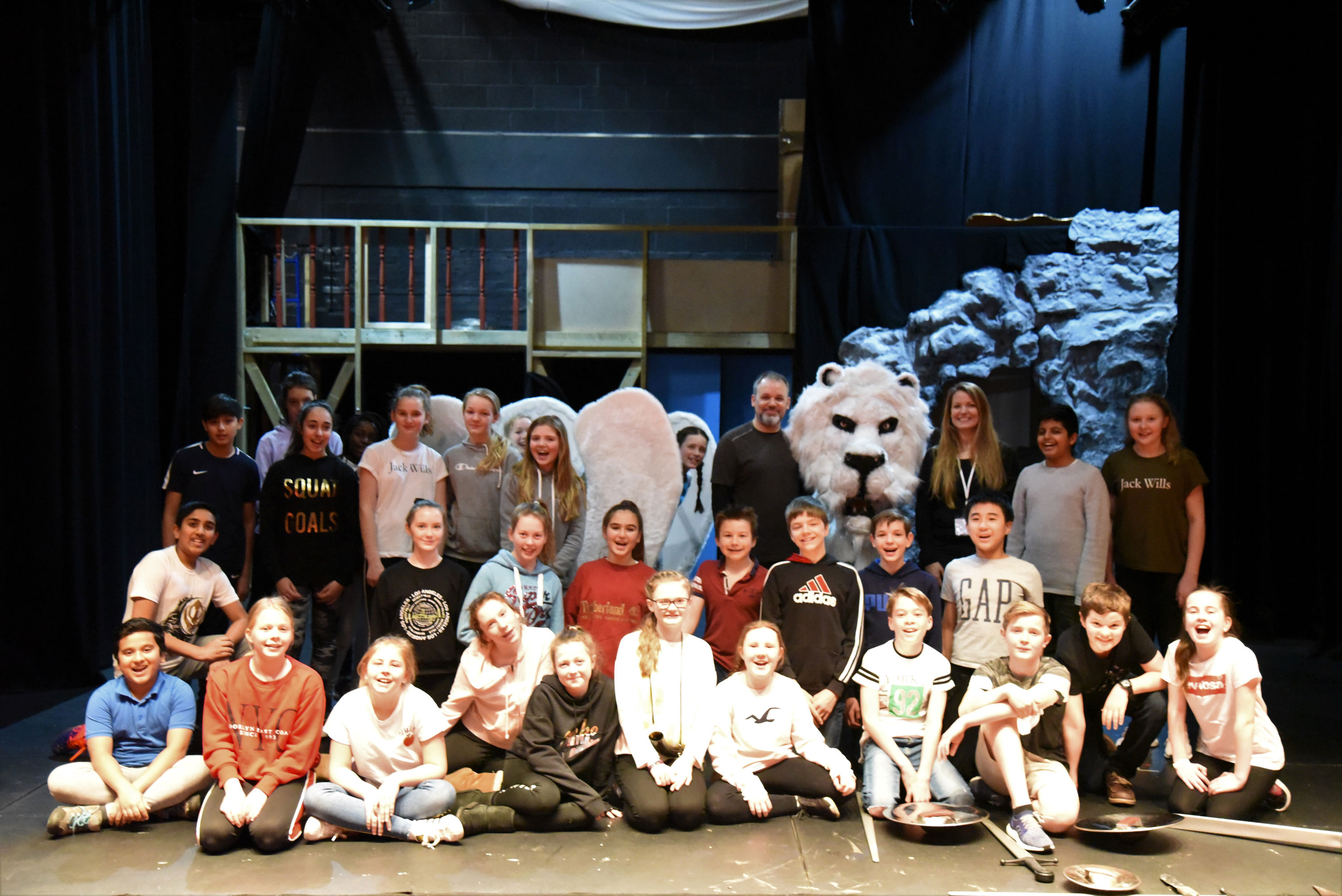 Years 7 and 8 Production of The Lion, The Witch and The Wardrobe - February 2019