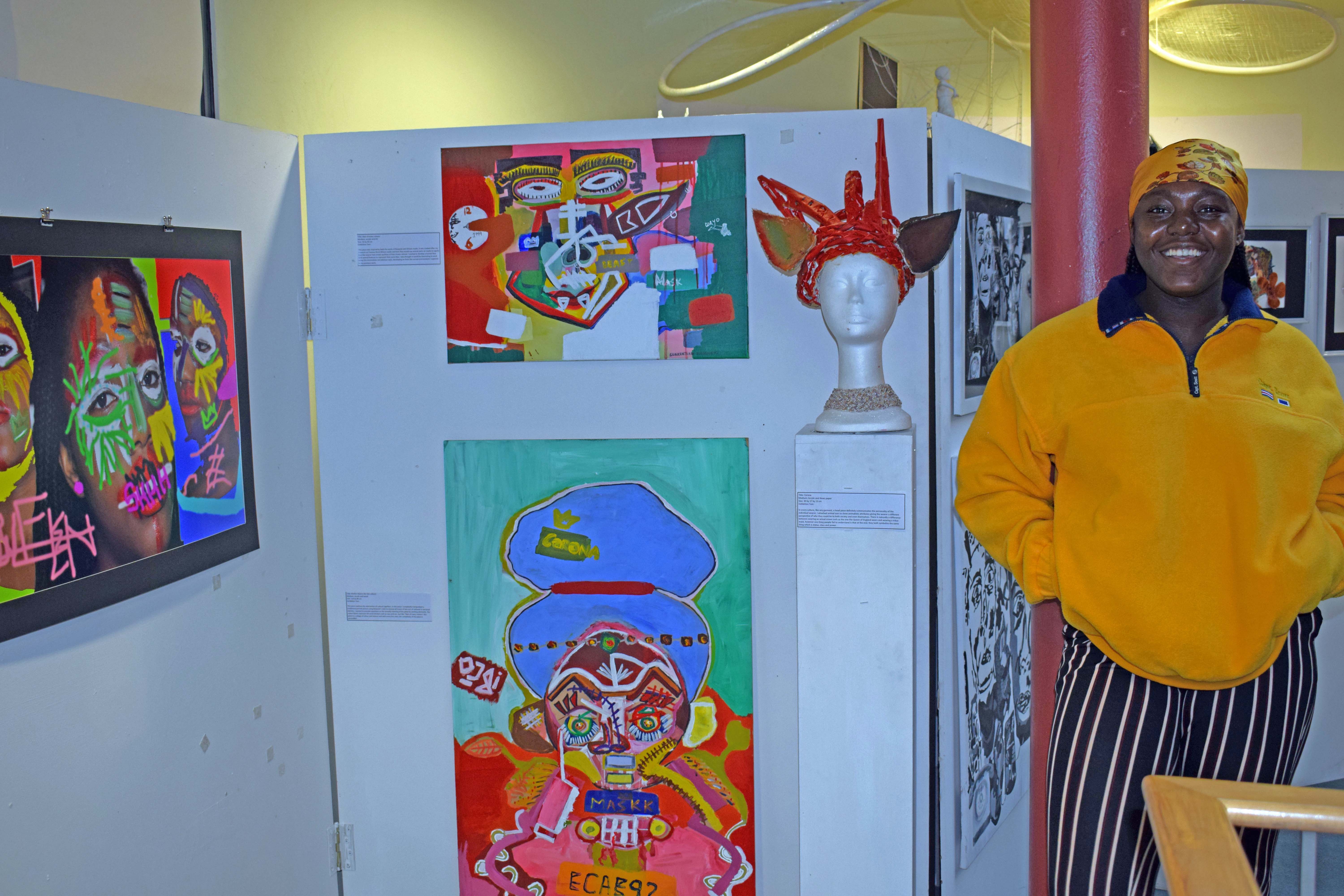 IB Art Exhibition, March 2017 (Leka's work)