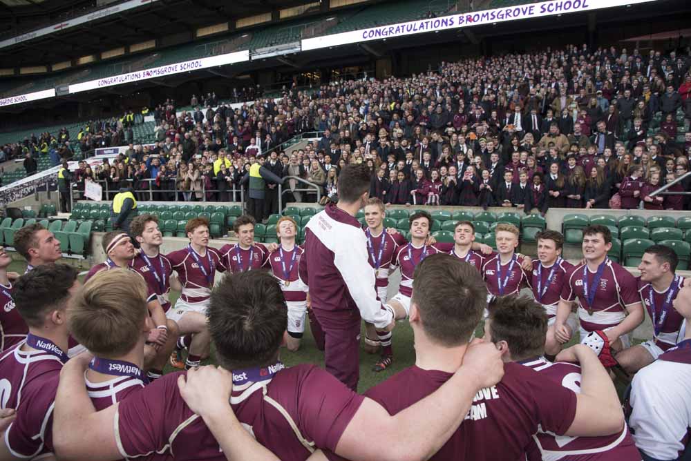 Natwest Schools Cup Final - Bromsgrove crowned champions, 25th March 2015. Photo Credit: Adam Scott