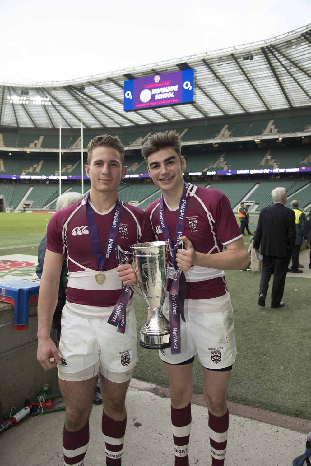 Natwest Schools Cup Final - Bromsgrove crowned champions, 25th March 2015. Photo Credit: Adam Scott